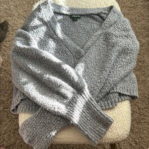 Wild Fable Grey Knit Cardigan